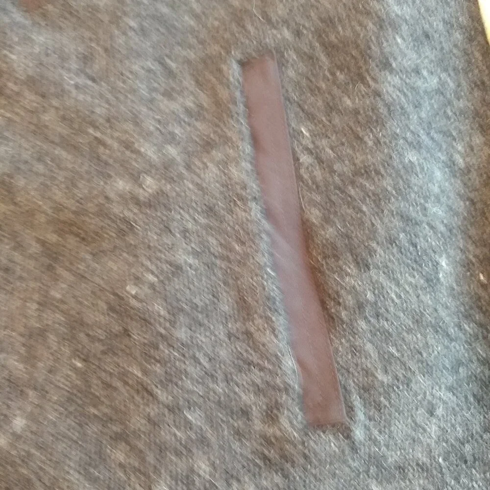 NWOT Alfani Knitted Jacket with a zipper and Removable Lining. - Picture 4 of 6
